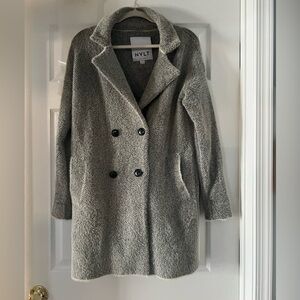 Anthropologie NVLT eyelash “coatigan” sweatercoat